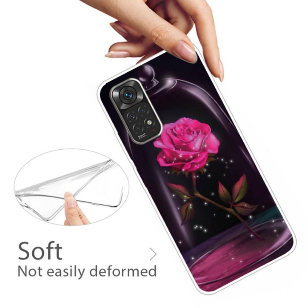 Hülle Für Xiaomi Redmi Note 11 Pro 4G / 5G Magische Rose