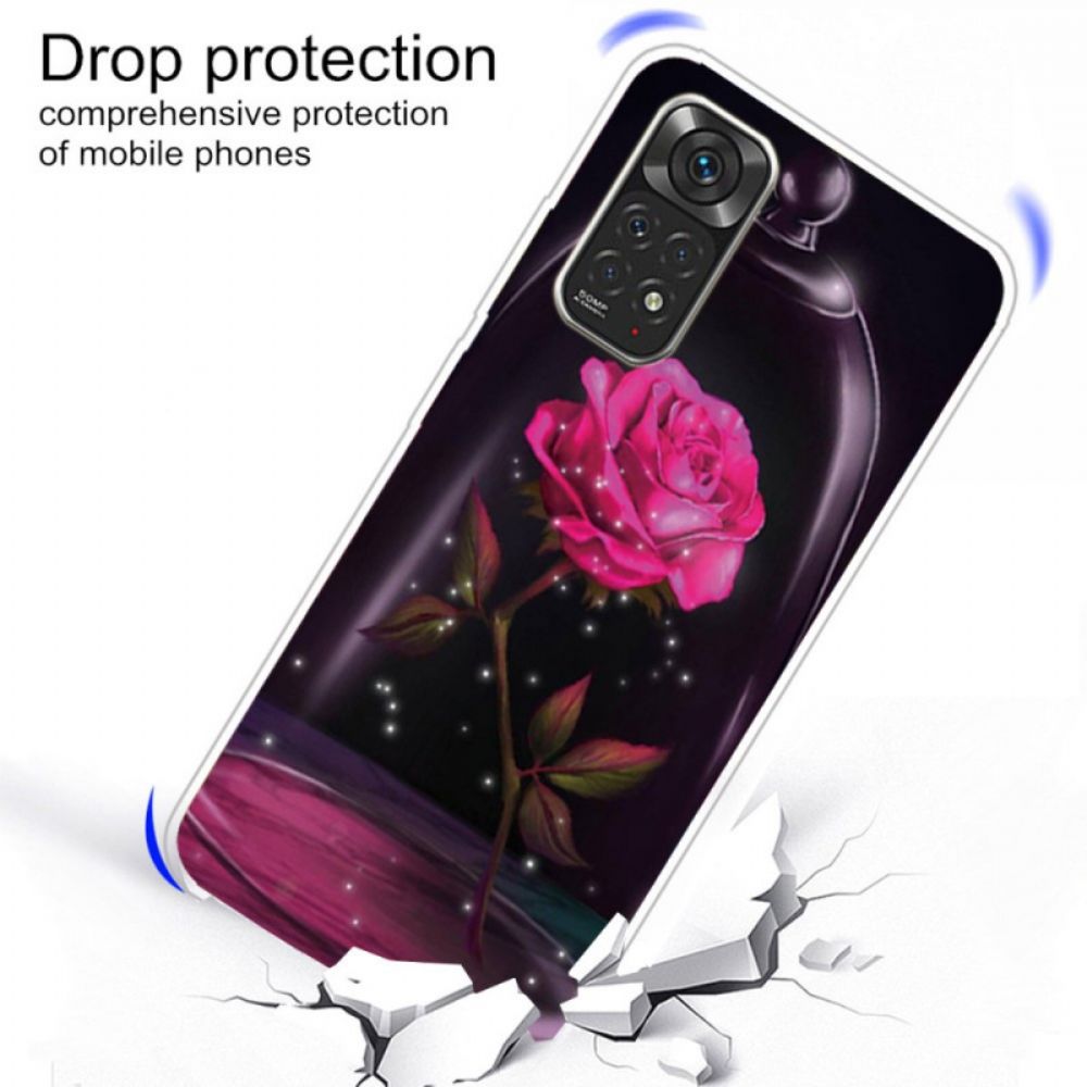 Hülle Für Xiaomi Redmi Note 11 Pro 4G / 5G Magische Rose