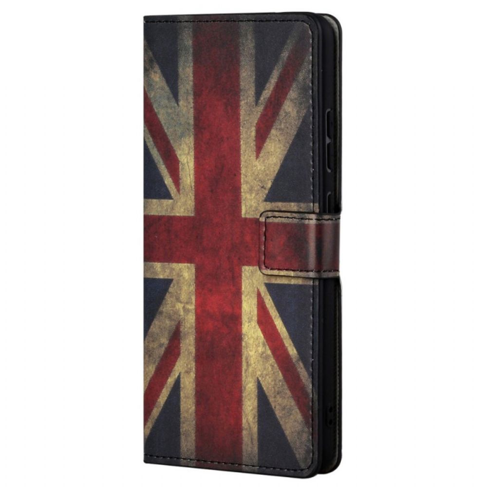 Lederhüllen Für Xiaomi Redmi Note 11 Pro 4G / 5G England-flagge