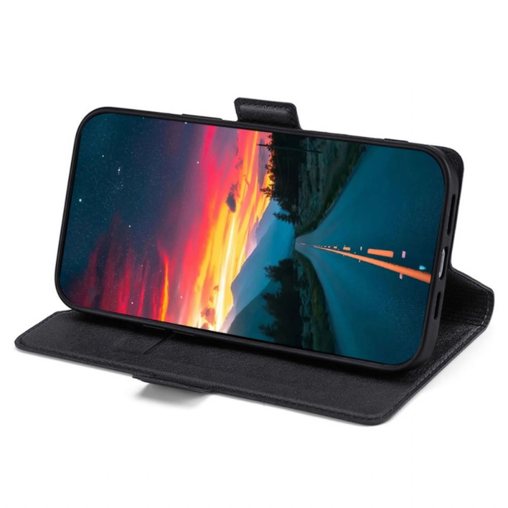 Lederhüllen Für Xiaomi Redmi Note 11 Pro 4G / 5G Flip Case Doppelte Neue Farbklappe