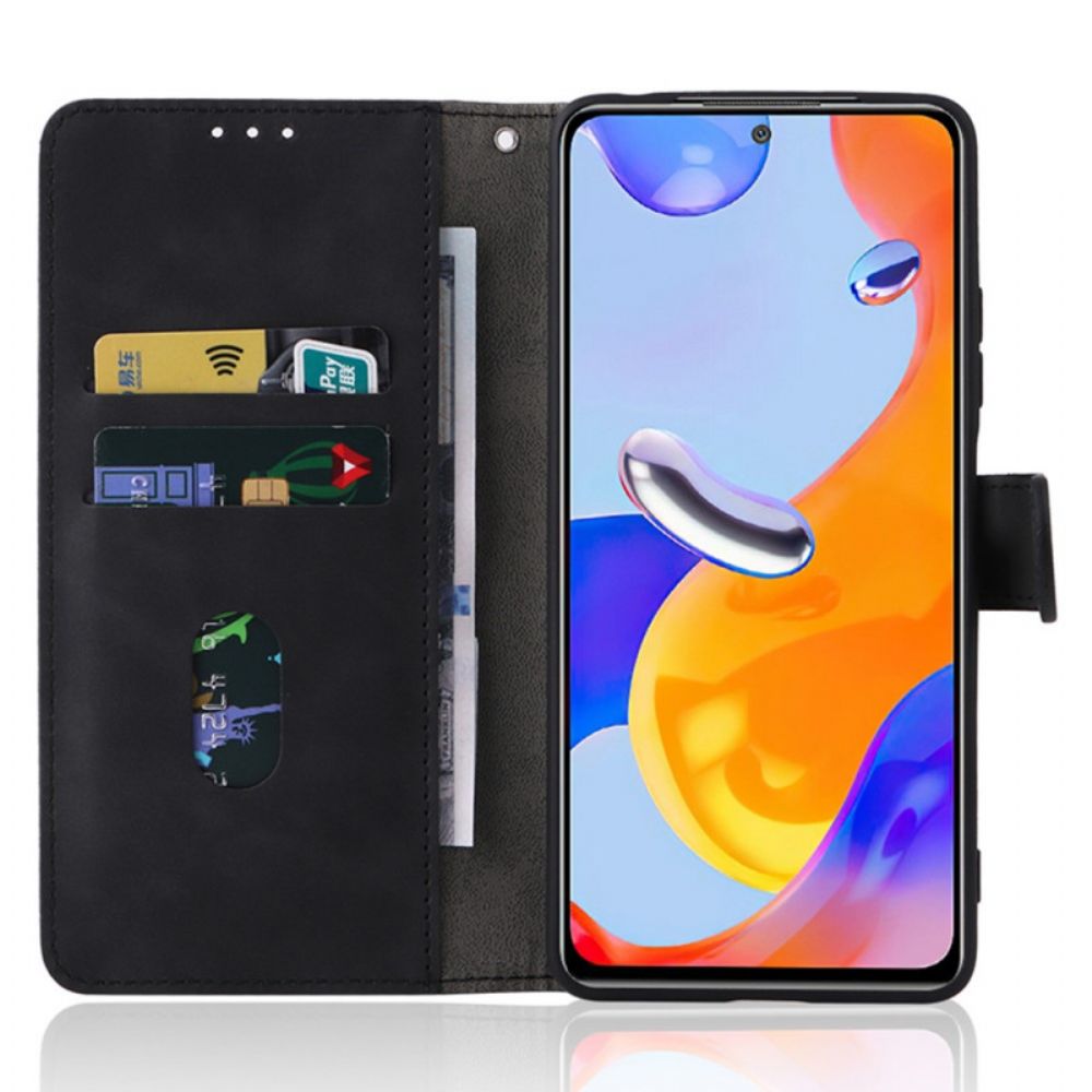 Lederhüllen Für Xiaomi Redmi Note 11 Pro 4G / 5G Lederstil Nähen