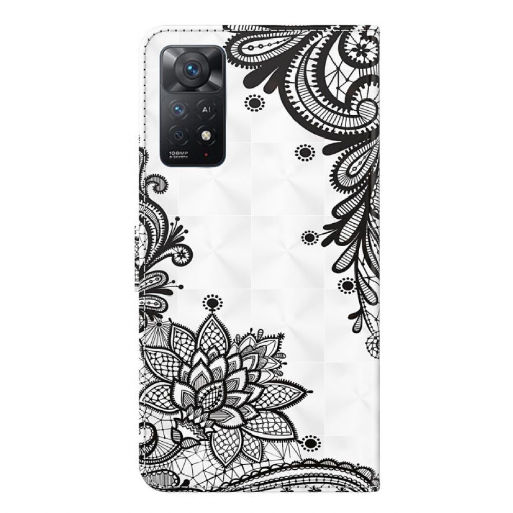 Lederhüllen Für Xiaomi Redmi Note 11 Pro 4G / 5G Schicke Spitze