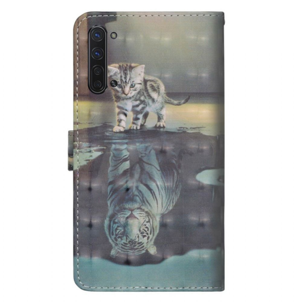 Flip Case Für Oppo Find X2 Lite Ernst Der Tiger