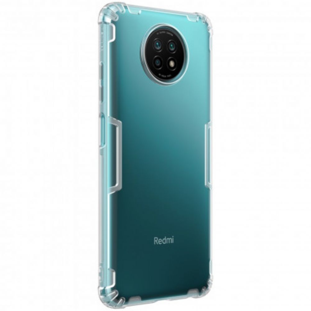 Hülle Für Xiaomi Redmi Note 9 5G / 9T 5G Verstärktes Transparentes Nillkin