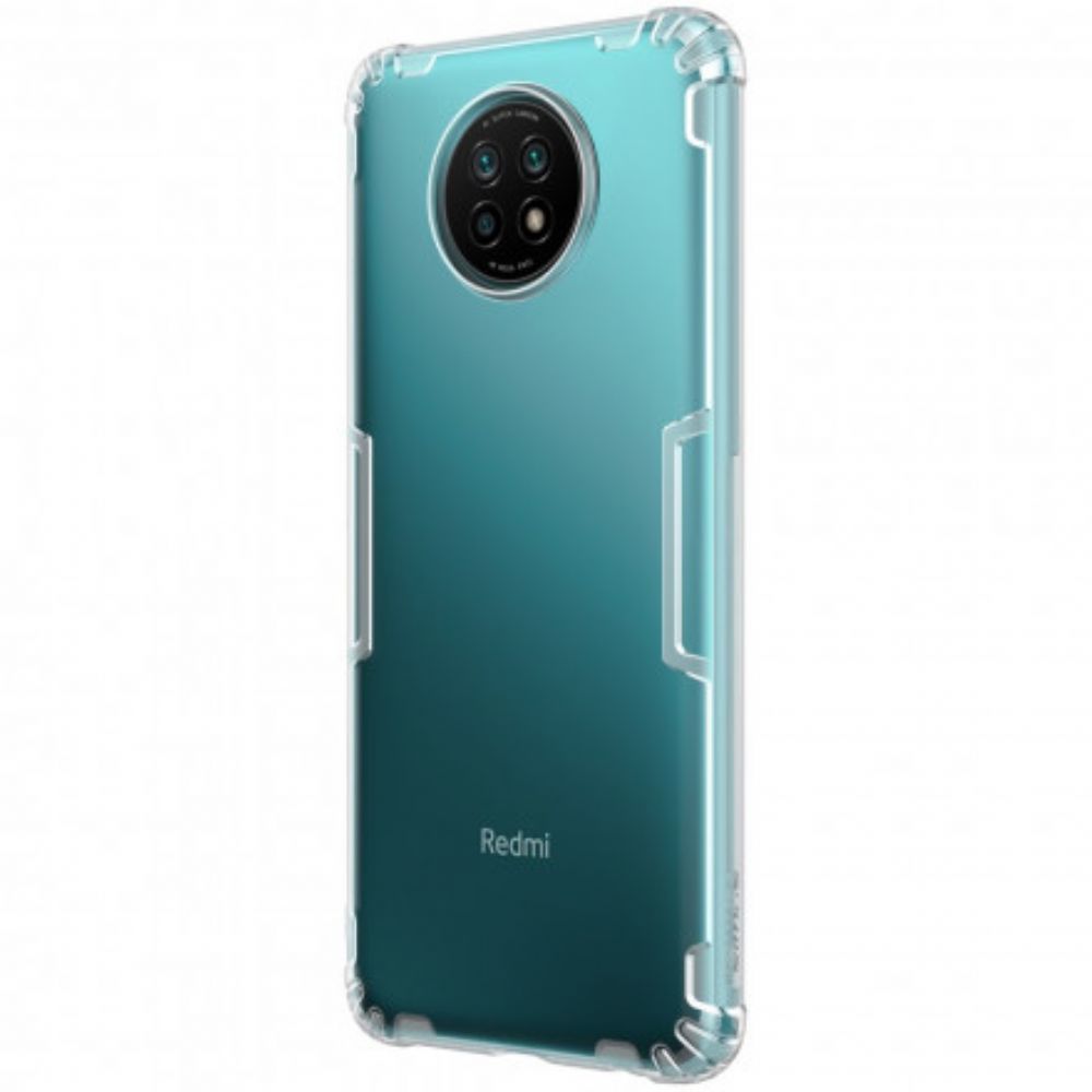 Hülle Für Xiaomi Redmi Note 9 5G / 9T 5G Verstärktes Transparentes Nillkin