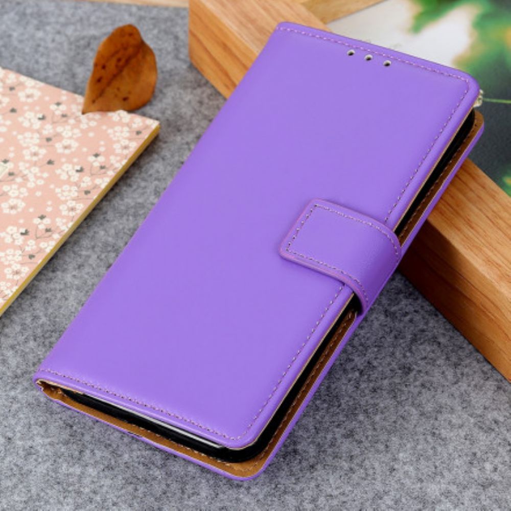 Lederhüllen Für Xiaomi Redmi Note 9 5G / 9T 5G Einfaches Kunstleder
