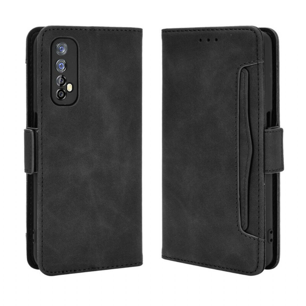 Flip Case Für Realme 7 Erstklassige Multi-karte