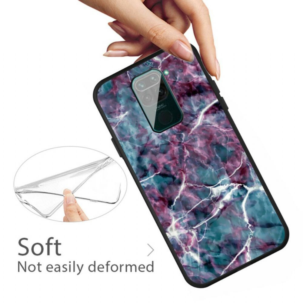 Hülle Für Xiaomi Redmi Note 9 Lila Marmor
