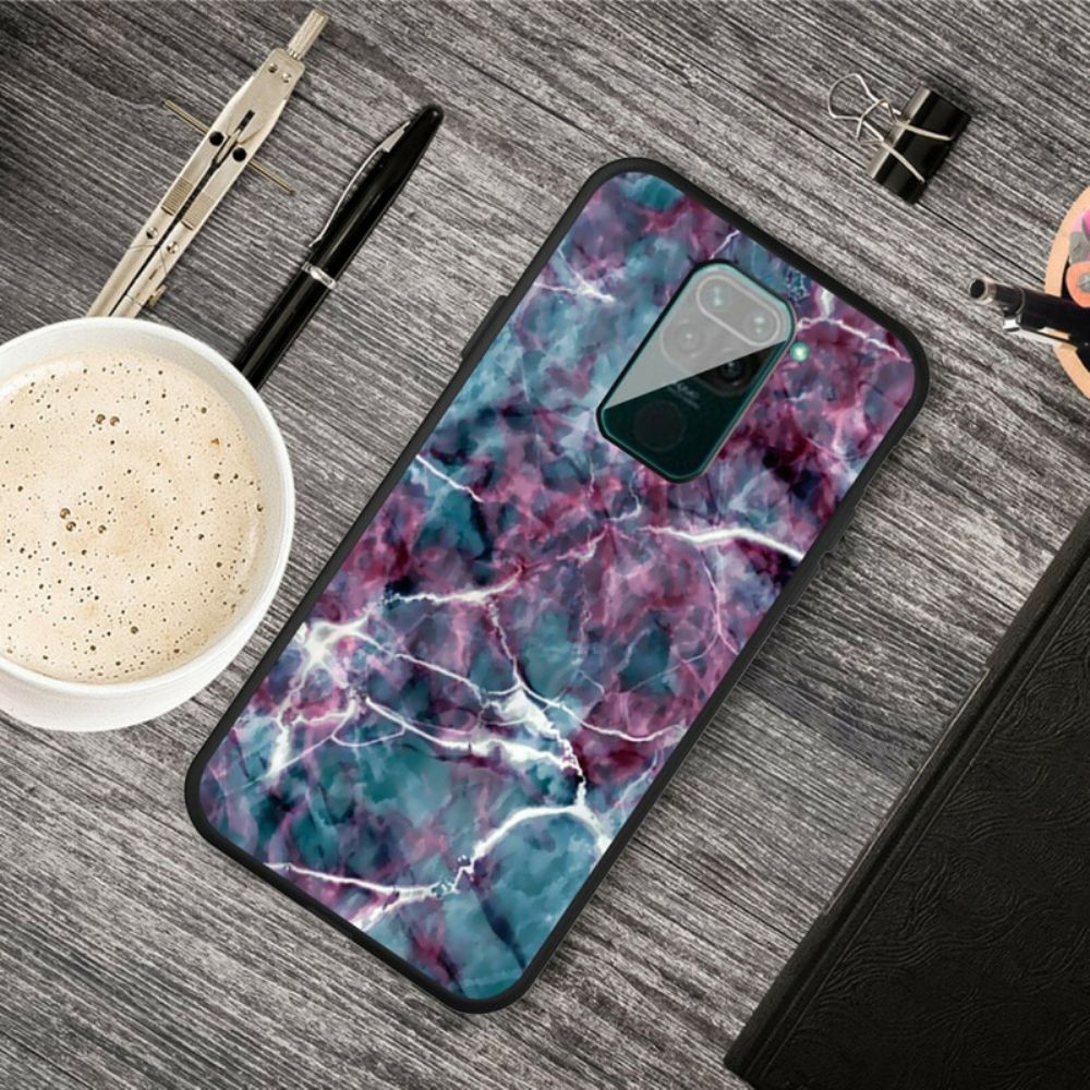 Hülle Für Xiaomi Redmi Note 9 Lila Marmor