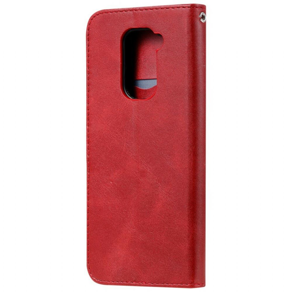 Lederhüllen Für Xiaomi Redmi Note 9 Vintage Geldbörse
