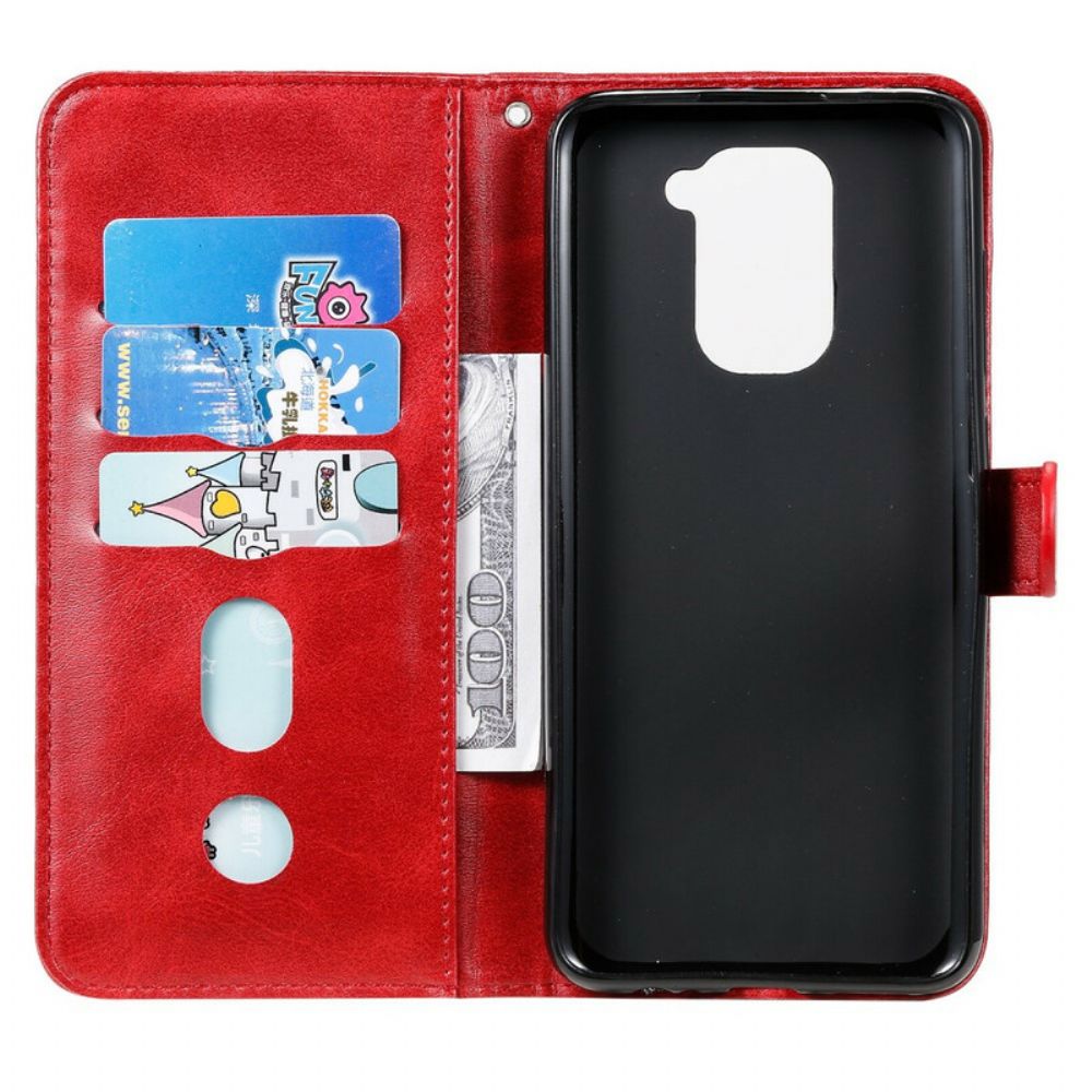 Lederhüllen Für Xiaomi Redmi Note 9 Vintage Geldbörse