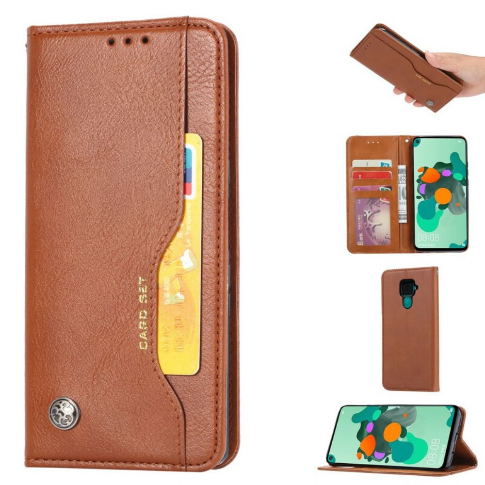 Schutzhülle Für Xiaomi Redmi Note 9 Flip Case Kartenetui Aus Kunstleder