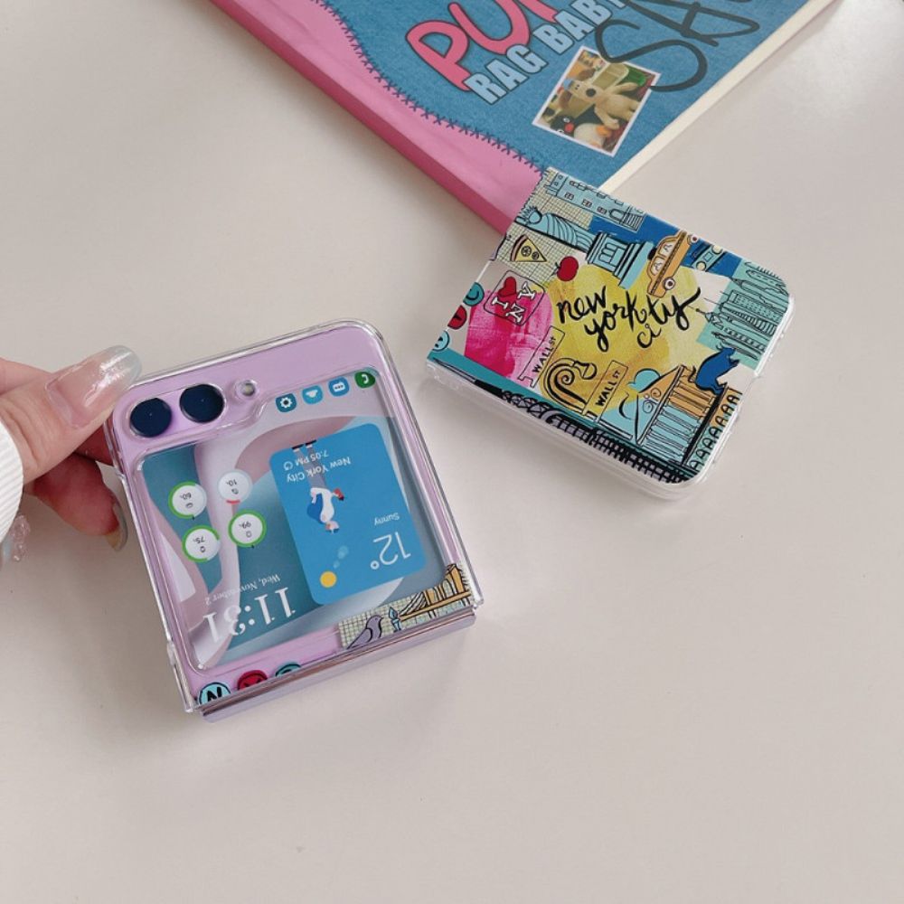 Hülle Für Samsung Galaxy Z Flip 5 Transparentes London