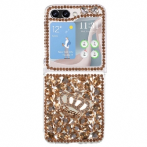 Hülle Samsung Galaxy Z Flip 5 Handyhülle Kronenanhänger
