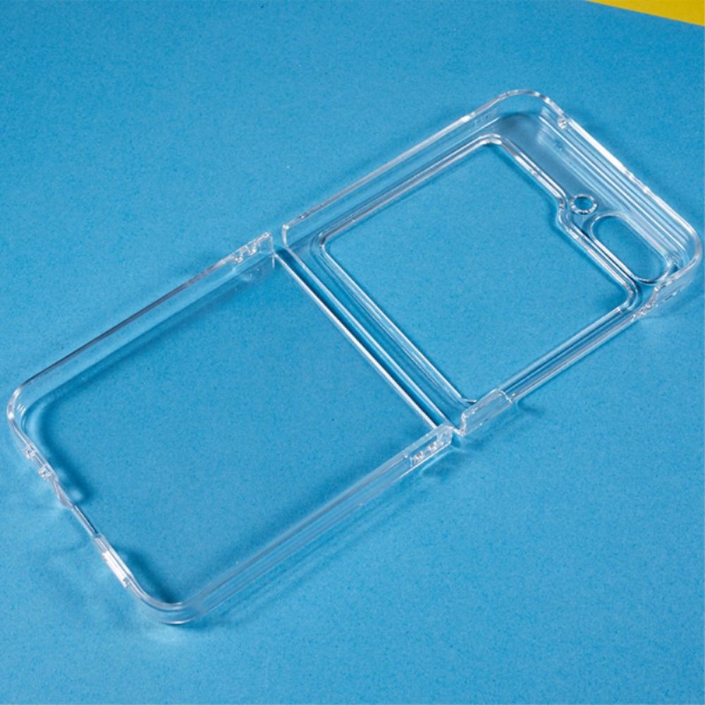 Hülle Samsung Galaxy Z Flip 5 Transparenter Kunststoff