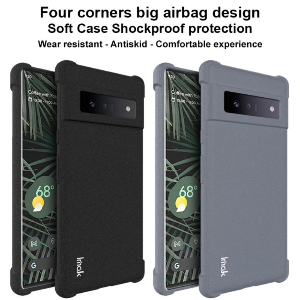 Handyhülle Für Google Pixel 6 Pro Flexibles Silikon Mit Folie Für Imak Screen