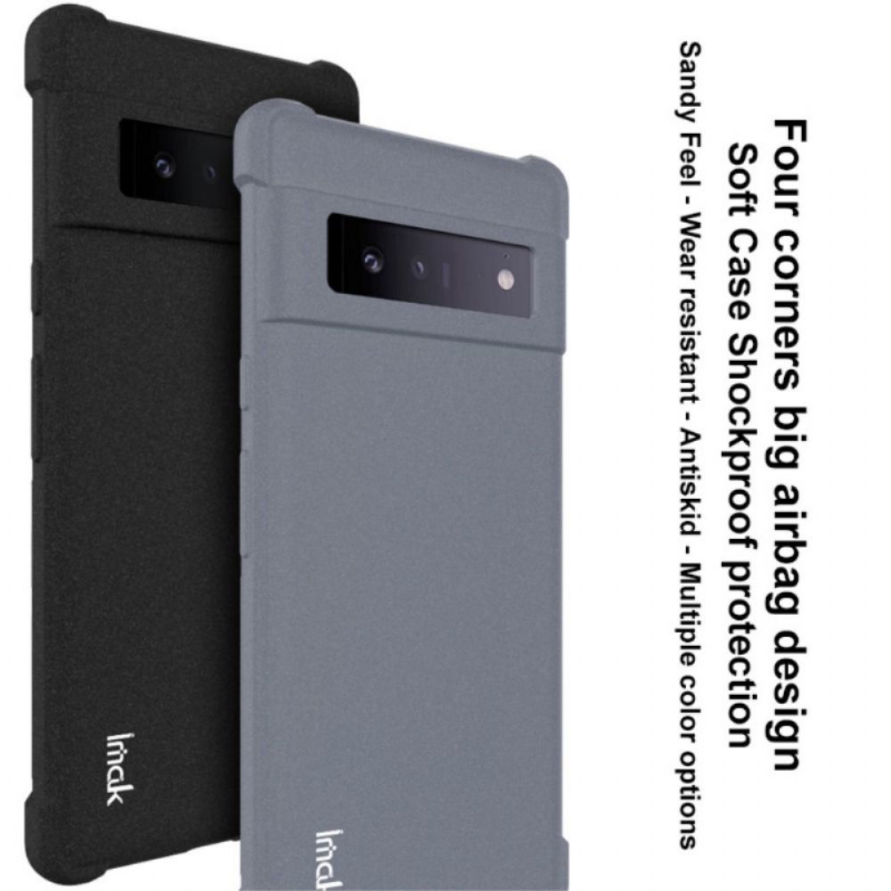 Handyhülle Für Google Pixel 6 Pro Flexibles Silikon Mit Folie Für Imak Screen
