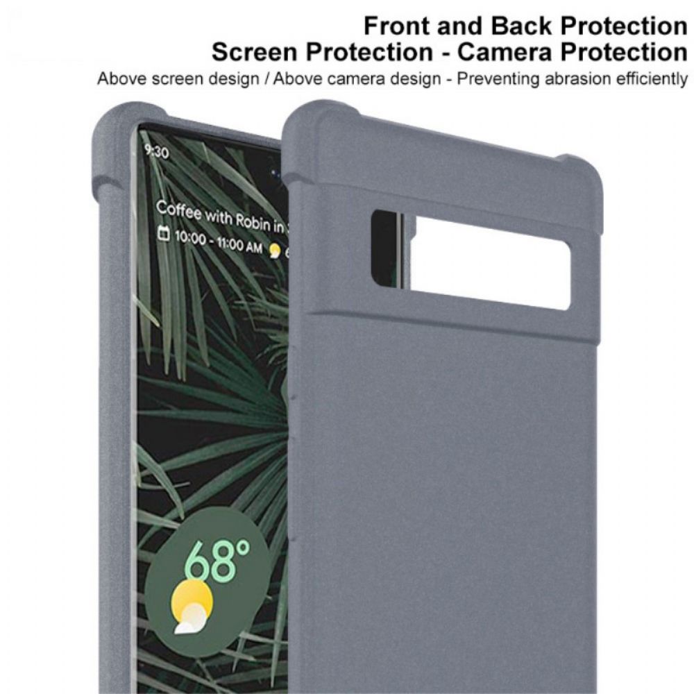 Handyhülle Für Google Pixel 6 Pro Flexibles Silikon Mit Folie Für Imak Screen