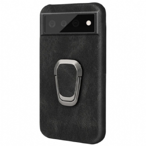 Handyhülle Für Google Pixel 6 Pro Ledereffekt Elegance Ring-stütze Neue Farben