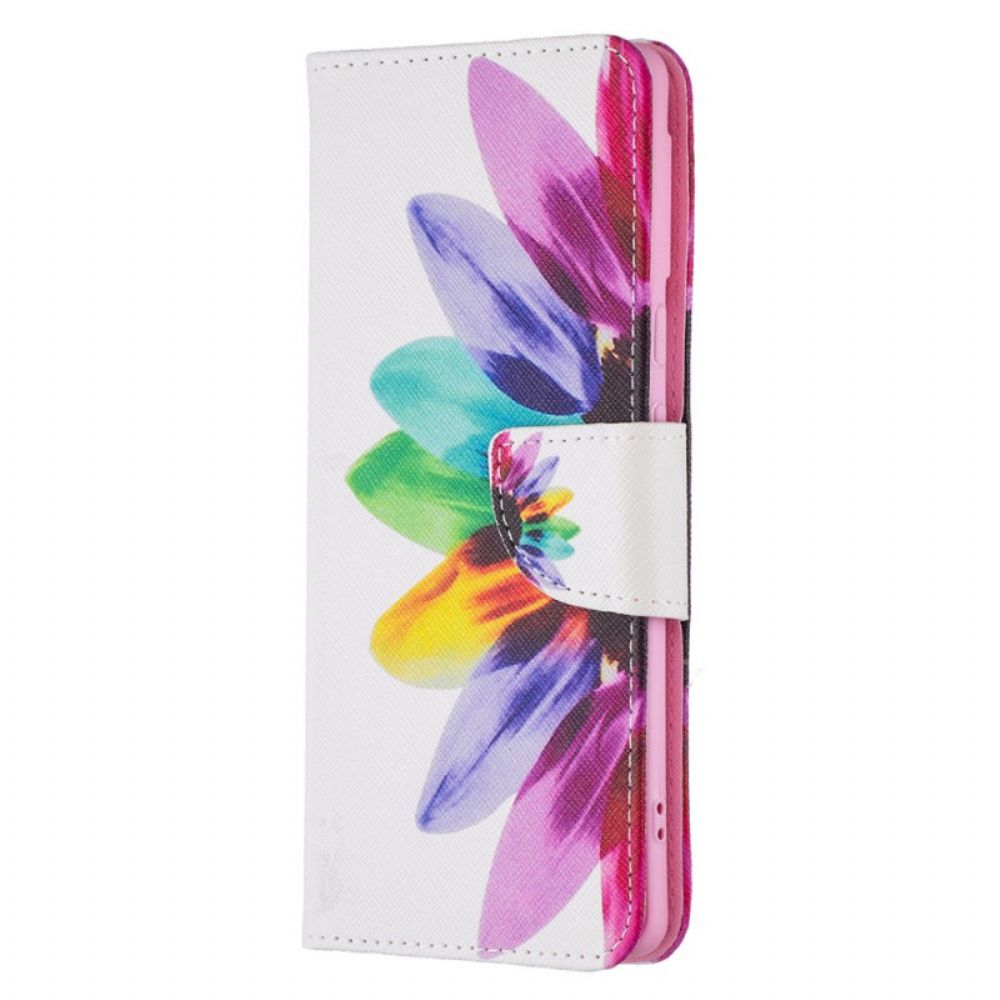 Schutzhülle Für Google Pixel 6 Pro Flip Case Aquarell Blume