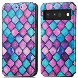 Schutzhülle Für Google Pixel 6 Pro Flip Case Caseneo Rfid-design