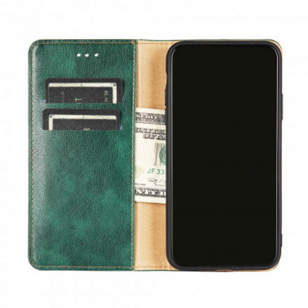 Schutzhülle Für Google Pixel 6 Pro Flip Case Vintage-leder-stil