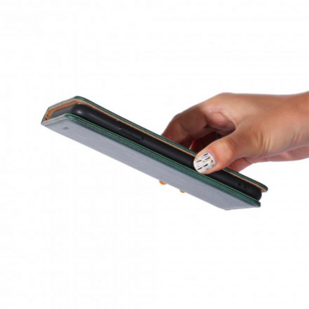 Schutzhülle Für Google Pixel 6 Pro Flip Case Vintage-leder-stil