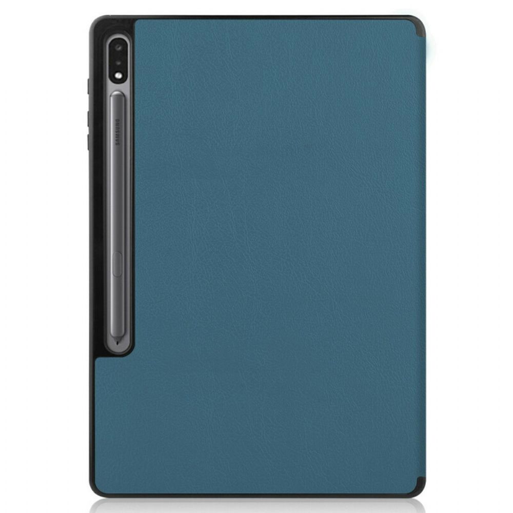 Schutzhülle Für Samsung Galaxy Tab S7 Plus / Tab S8 Plus Dreifacher Stifthalter