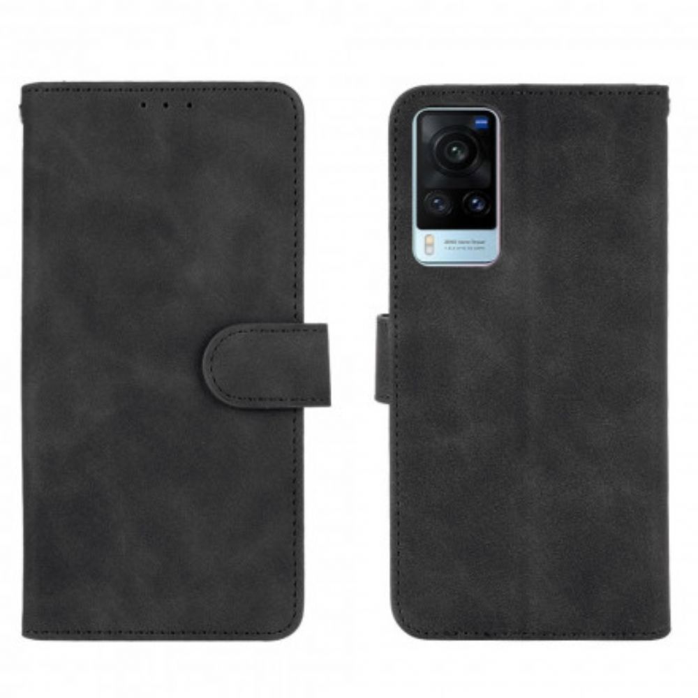 Lederhüllen Für Vivo X60 Leder Im Vintage-stil