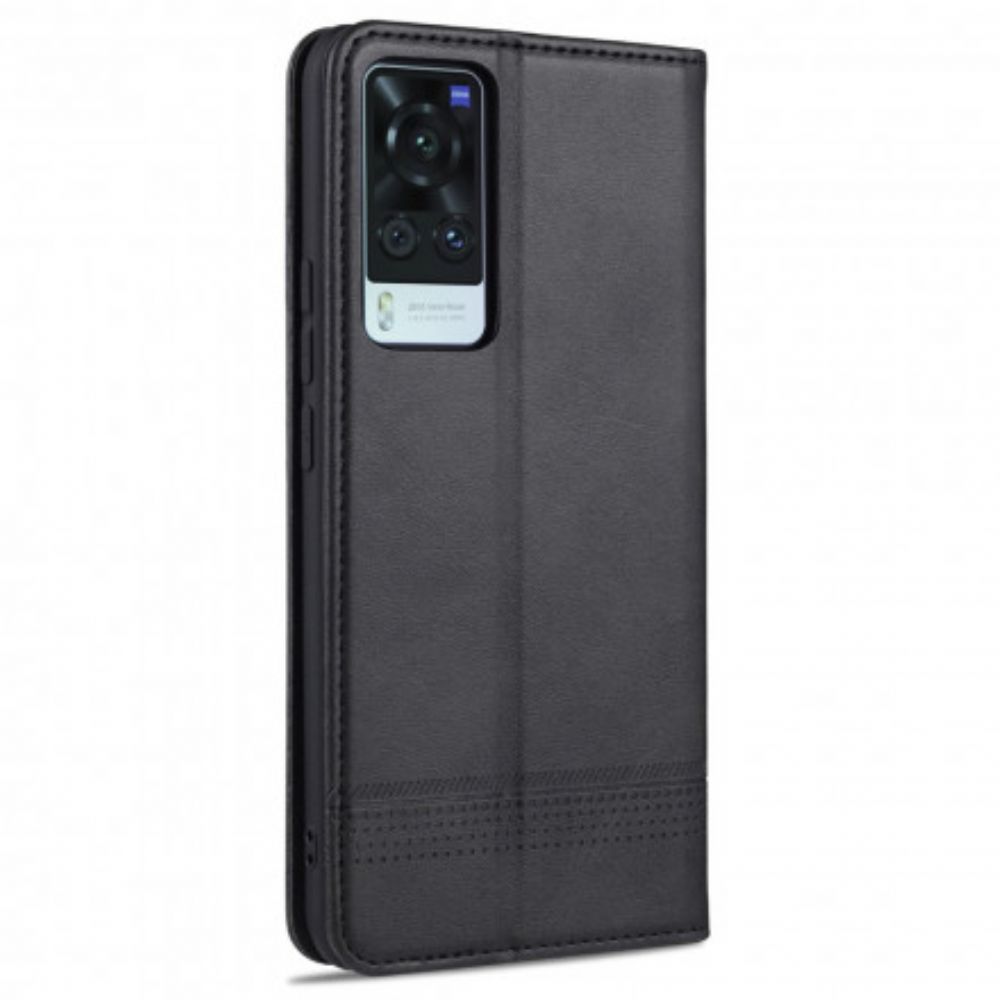 Schutzhülle Für Vivo X60 Flip Case Azns Lederstil