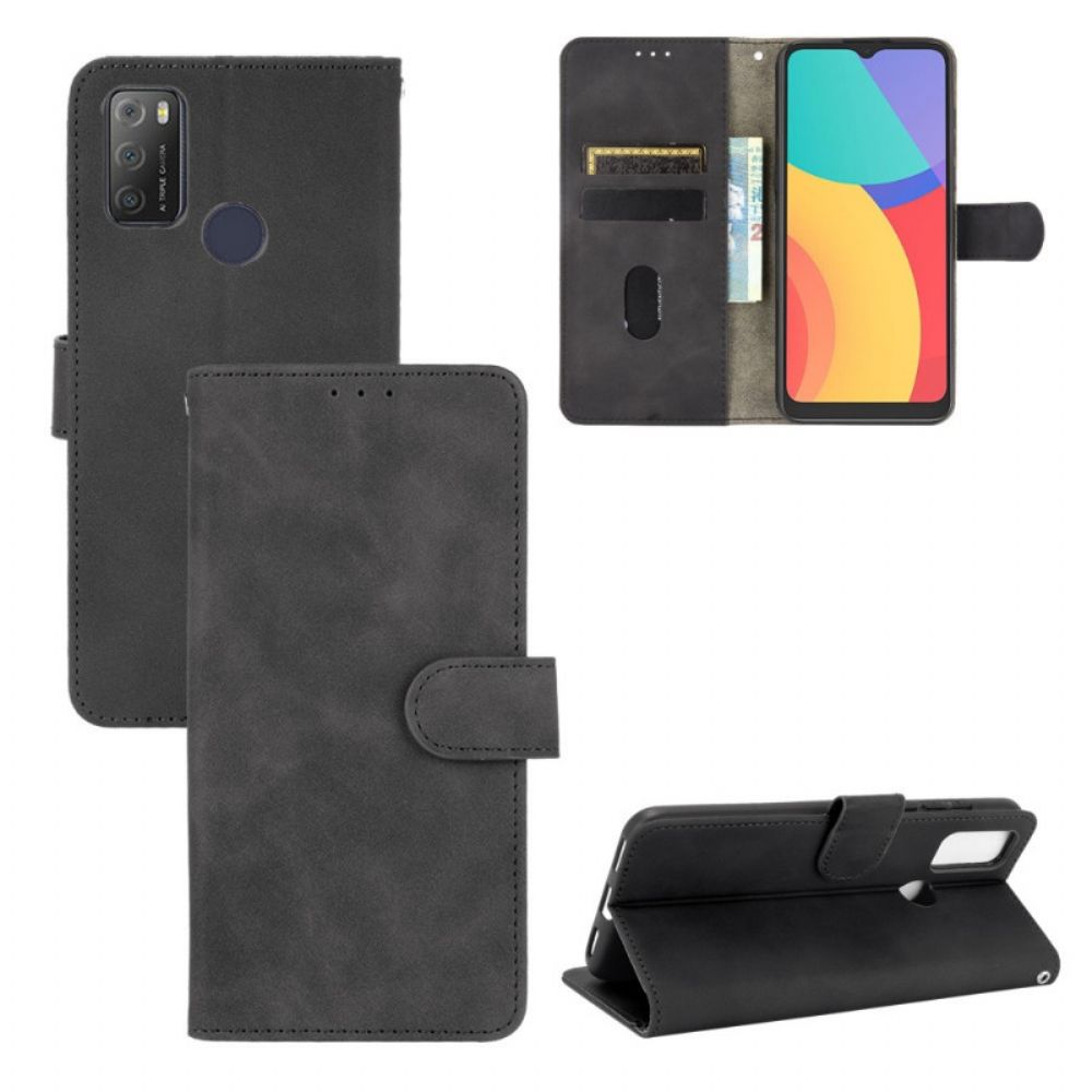 Flip Case Für Alcatel 1S / 3L (2024) Hautberührung
