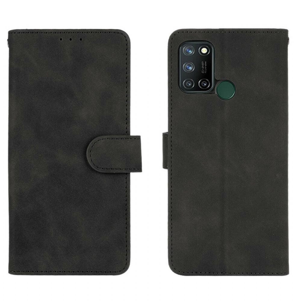 Flip Case Für Realme 7i Hautberührung