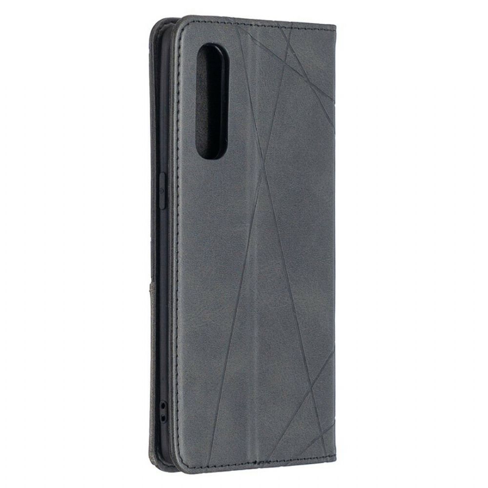 Schutzhülle Für Oppo Find X2 Neo Flip Case Künstlerstil