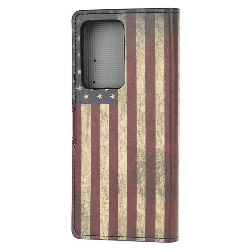 Flip Case Für Samsung Galaxy Note 20 Ultra Usa-flagge