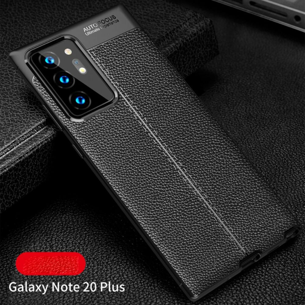 Handyhülle Für Samsung Galaxy Note 20 Ultra Flexible Kohlefaserstruktur