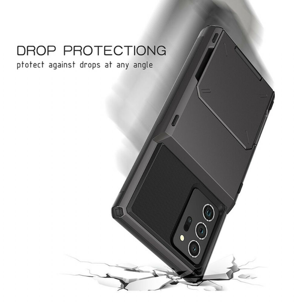 Handyhülle Für Samsung Galaxy Note 20 Ultra Kartenhalter Und Ständer