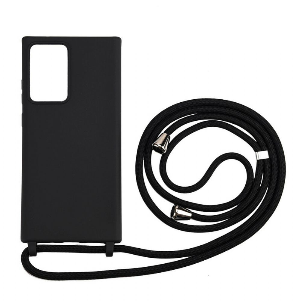 Handyhülle Für Samsung Galaxy Note 20 Ultra Silikon Und Schnur