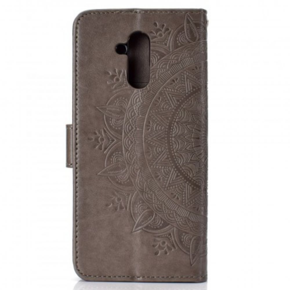 Lederhüllen Für Huawei Mate 20 Lite Sonnen-mandala