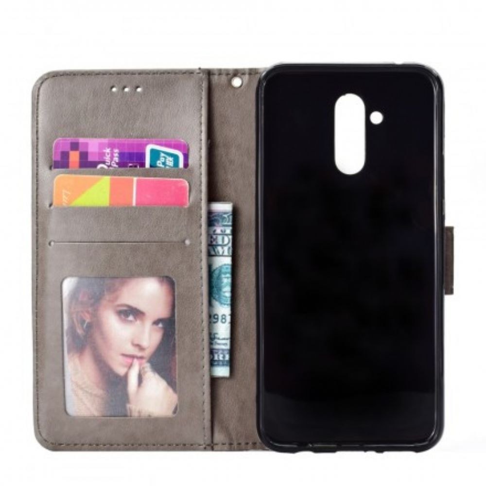Lederhüllen Für Huawei Mate 20 Lite Sonnen-mandala