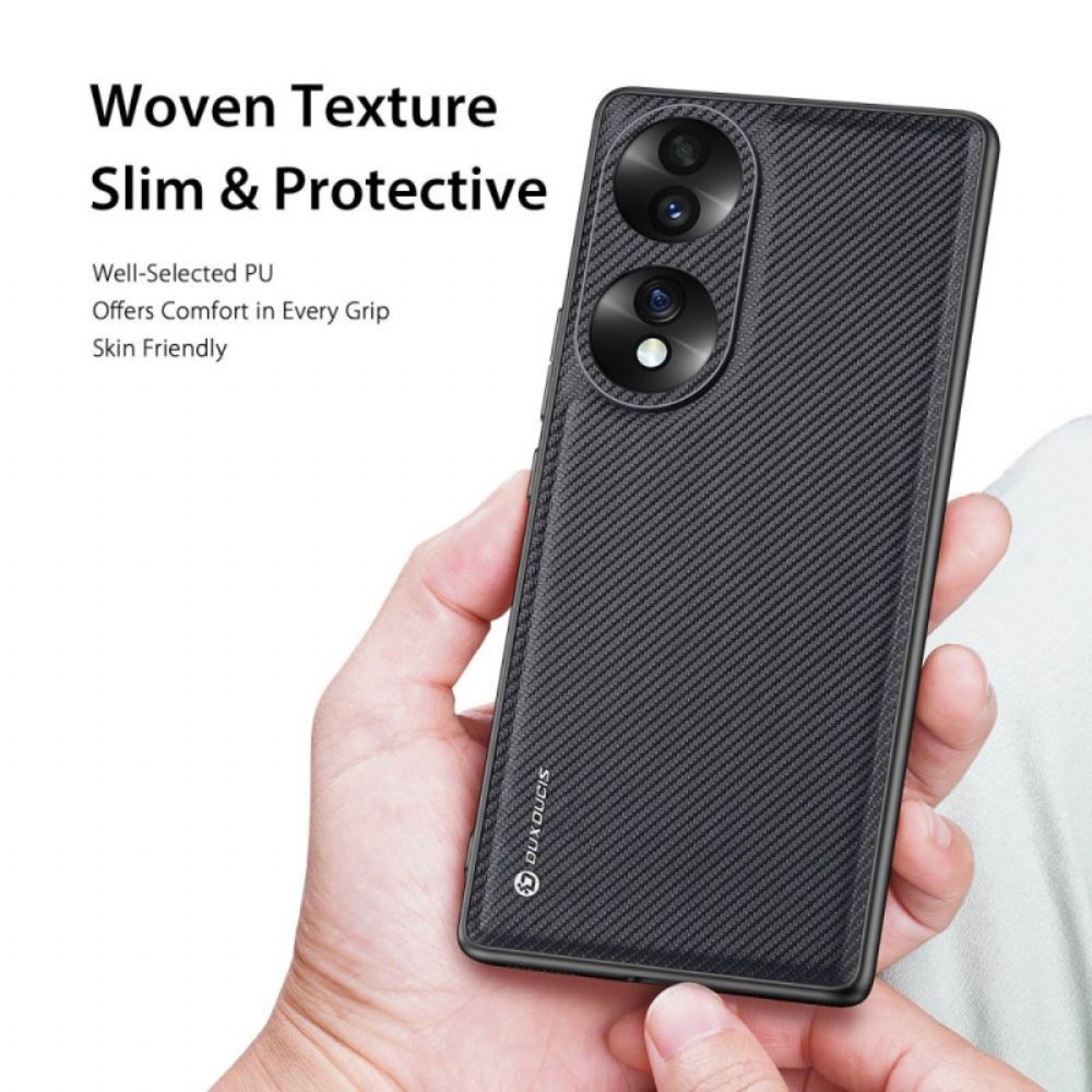 Handyhülle Für Honor 70 Dux Ducis Fino Serie Nylon