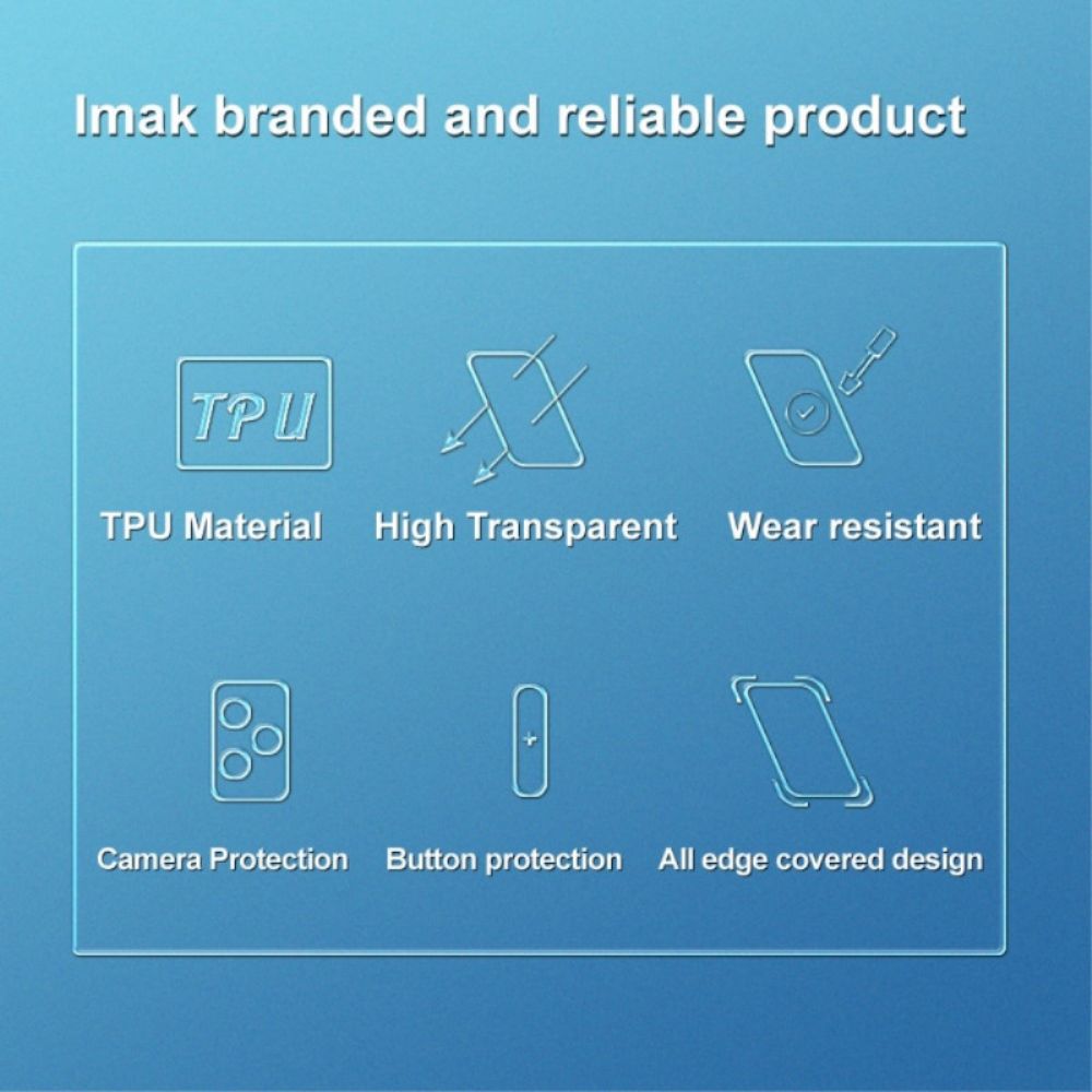 Handyhülle Für Honor 70 Imak Transparent