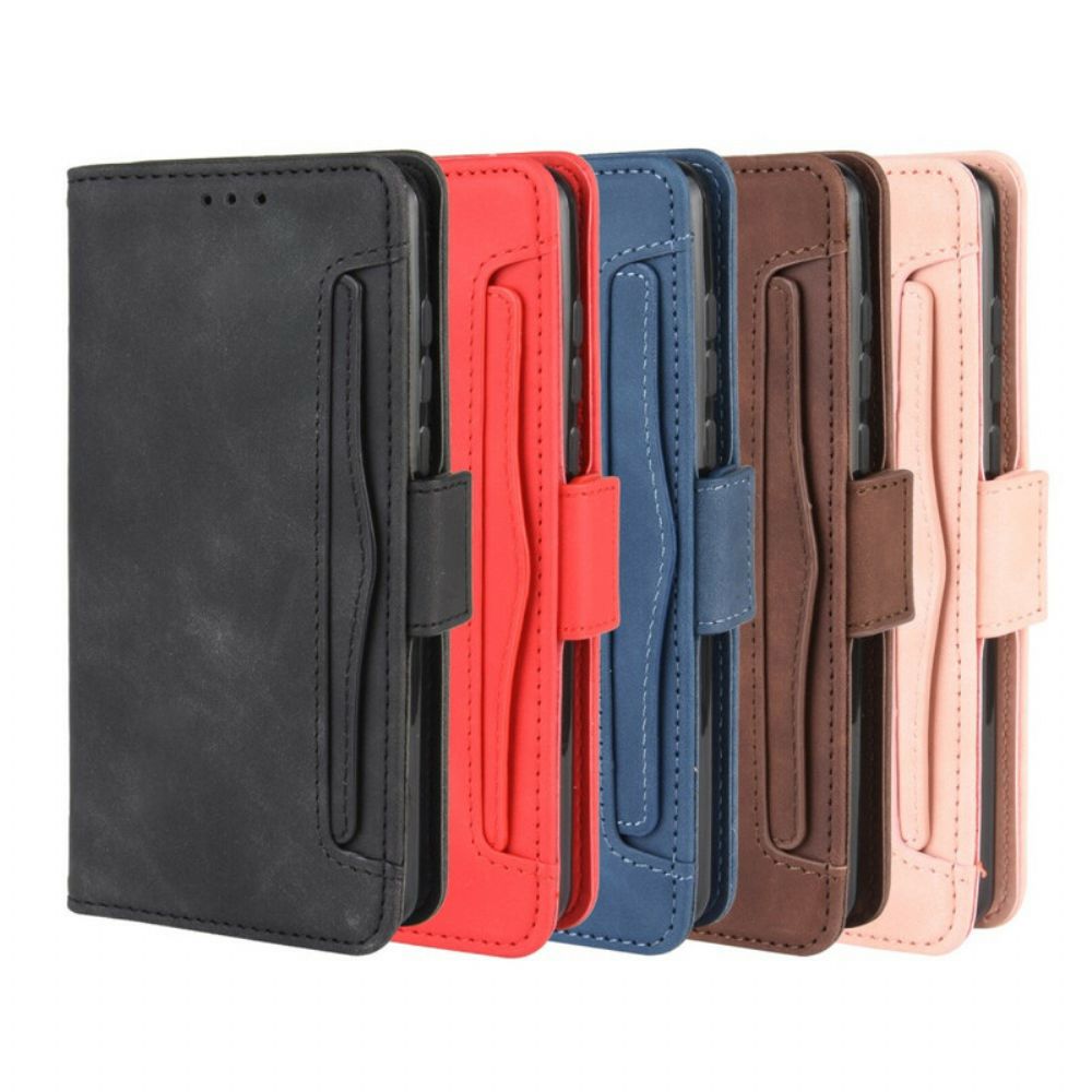 Flip Case Für Huawei P40 Erste Klasse Multi-karte