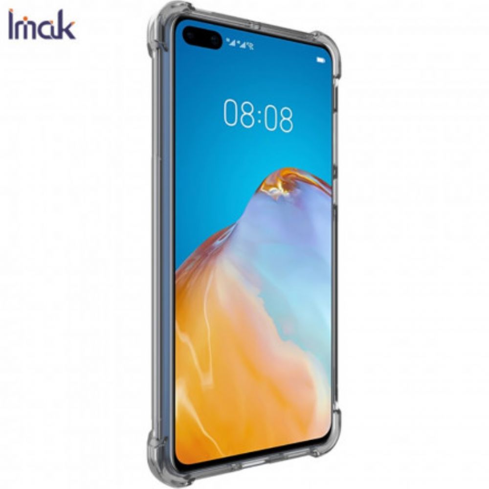 Handyhülle Für Huawei P40 Transparentes Seidiges Imak