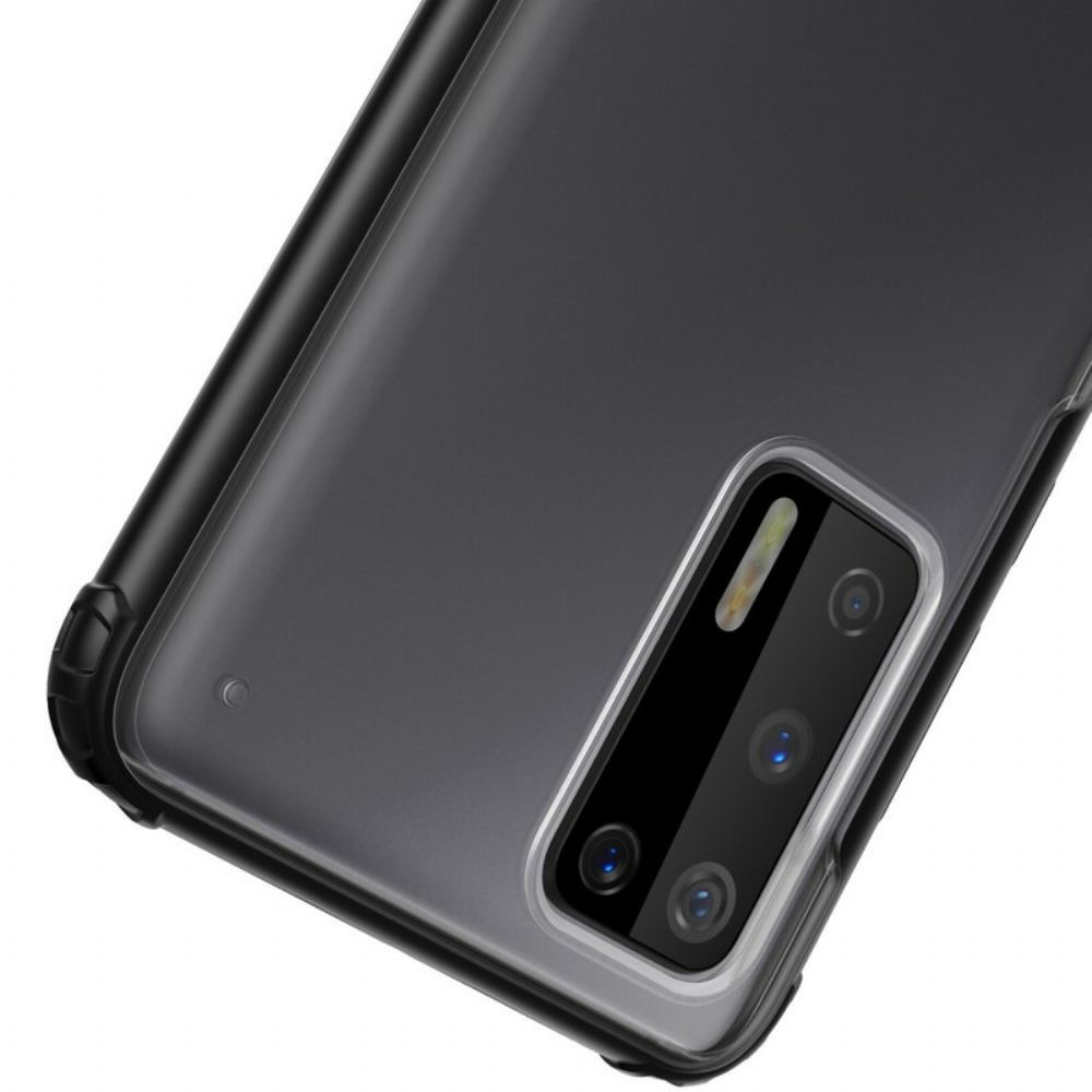 Hülle Für Huawei P40 Hybrid Design Silikonkanten