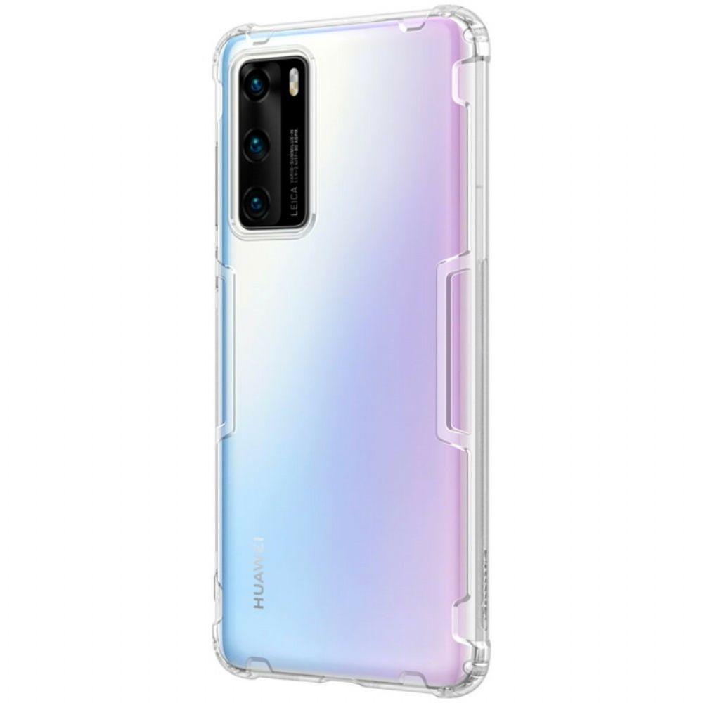 Hülle Für Huawei P40 Verstärktes Transparentes Nillkin