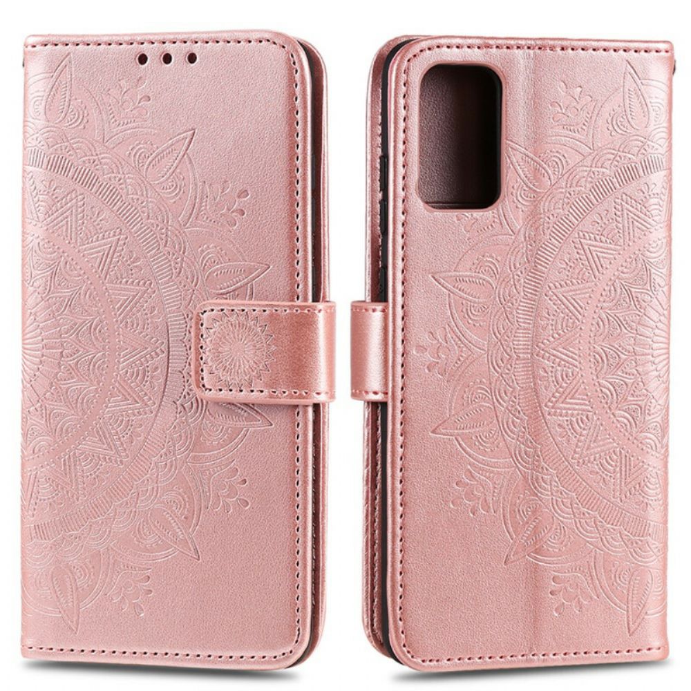 Lederhüllen Für Huawei P40 Sonnen-mandala