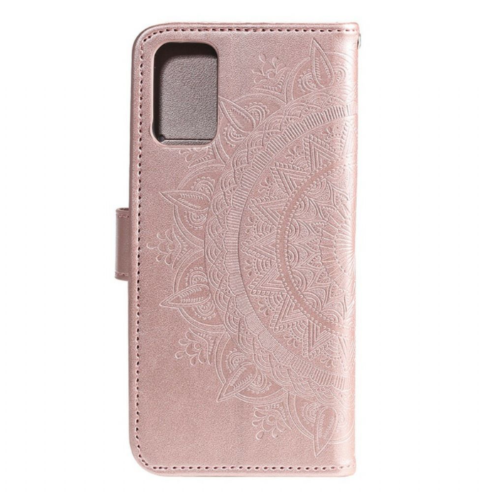 Lederhüllen Für Huawei P40 Sonnen-mandala