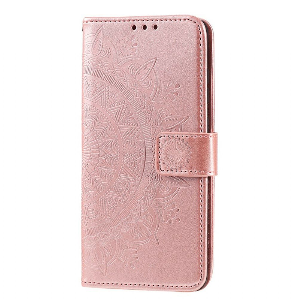 Lederhüllen Für Huawei P40 Sonnen-mandala