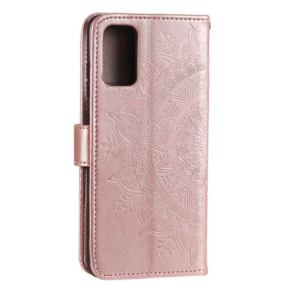 Lederhüllen Für Huawei P40 Sonnen-mandala