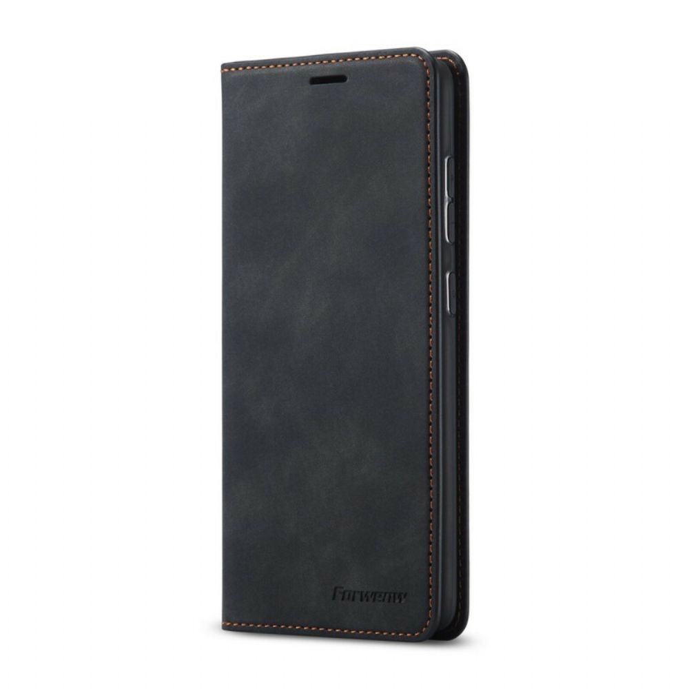 Schutzhülle Für Huawei P40 Flip Case Ledereffekt Vorw